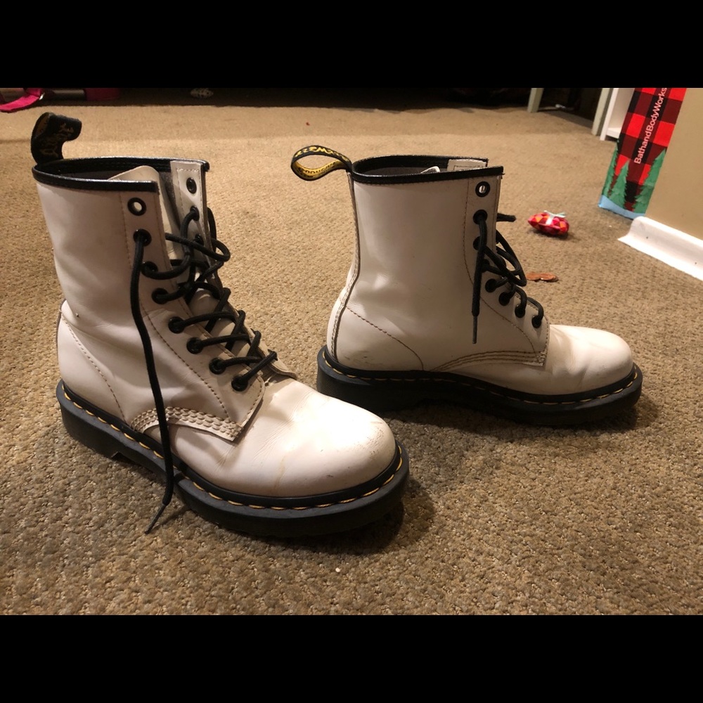 White doc martens